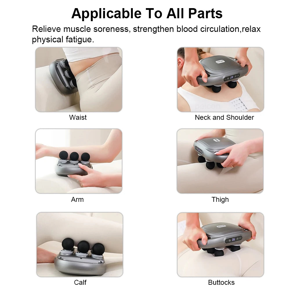 RelaxHip™ 6D Deep Tissue Fascia Massager