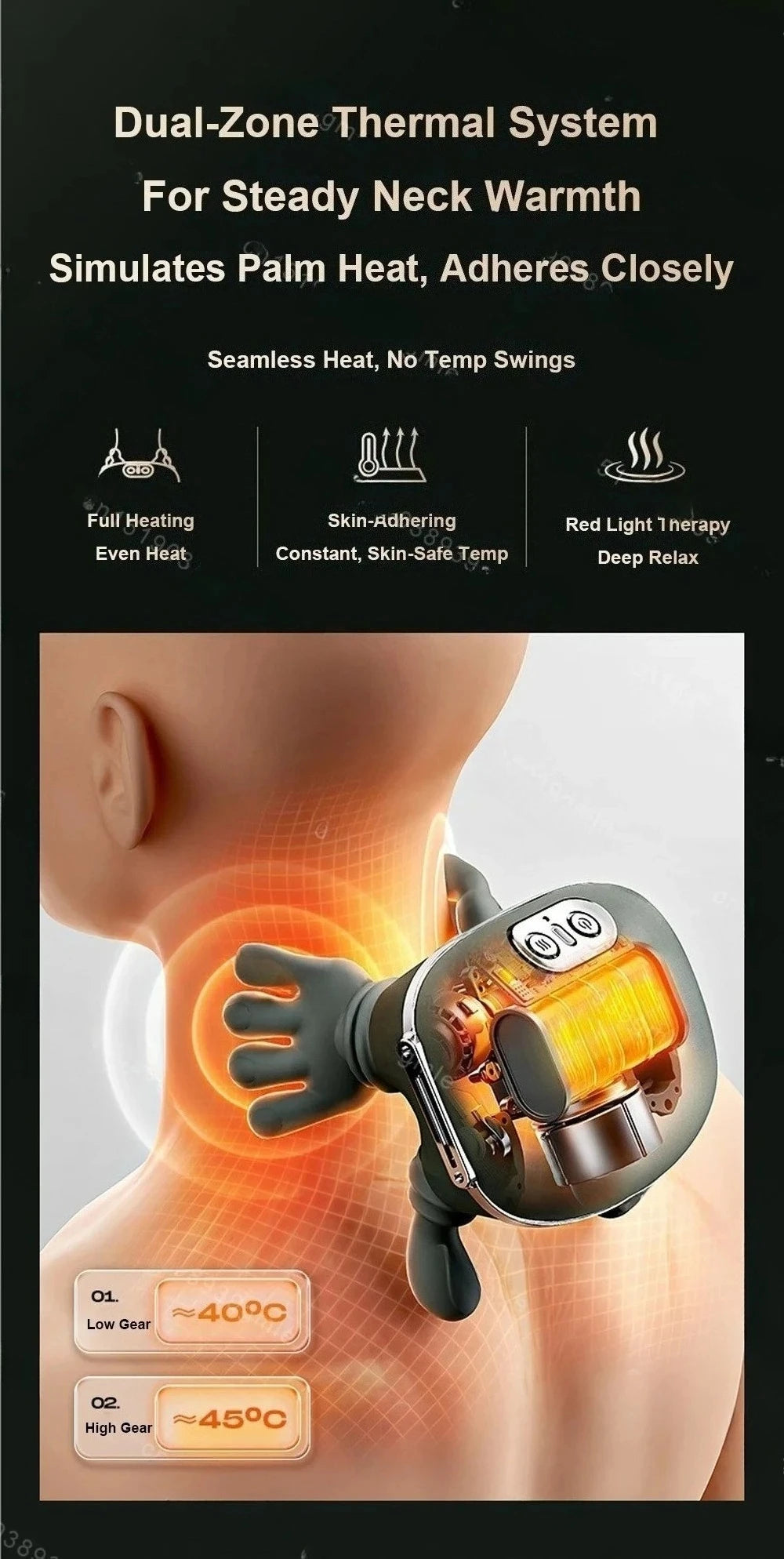 RelaxHip™ N7 Master Hand Neck & Shoulder Massager