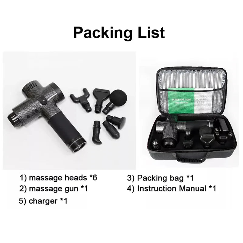RelaxHip™ 30-Speed Deep Percussion Massage Gun